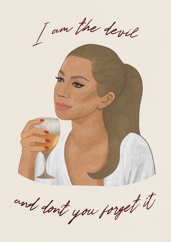 I am the devil, and don&#39;t you forget it - Stassi